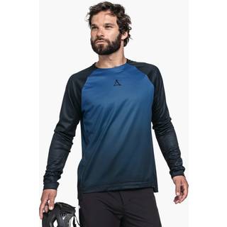 Schöffel Longsleeve Style Koitere Cykeljersey Herrer størrelse 54 farve blå