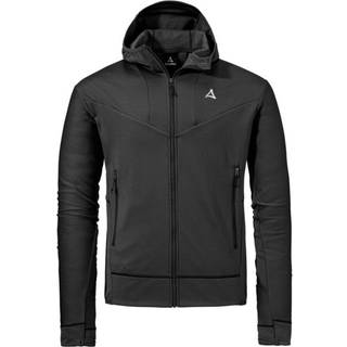 Schöffel Fleece Hoody Style Blaueis Fleecejakke Herrer størrelse 56 farve sort