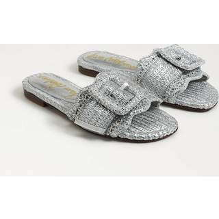 Sam Edelman Sam Edelman Normal pasform Sølv Bambi 6 Slider Sandaler