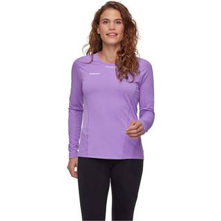 Mammut Women's Aenergy Firstlayer Longsleeve Funktionsshirt Damer størrelse L farve lilla