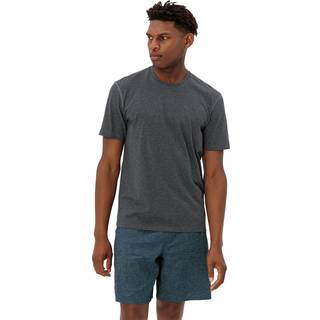 Vaude Mineo Striped T-Shirt II T-shirt Herrer størrelse S farve grå