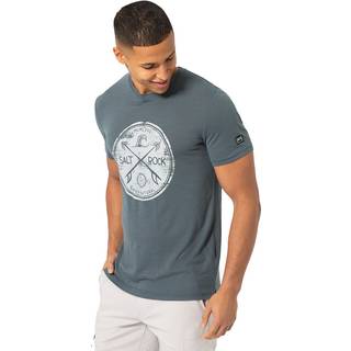 super.natural Salt & Rock Tee Merino-shirt Herrer størrelse 54 - XL farve grå