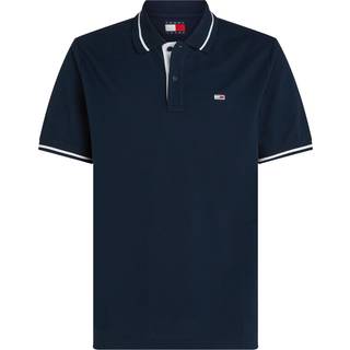 Tommy Jeans - Tjm Reg Tipped Polo - T-shirts til mænd - Dark Night Navy - S