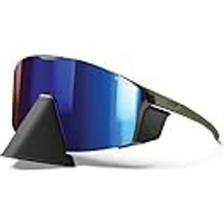 Julbo Edge Cover Army Green/black Reactiv 2-4 Blue Flash, OneSize