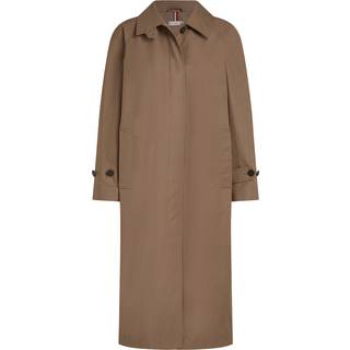 Single Breasted Relaxed Mac Coat