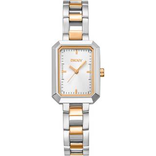 DKNY DK1L009M0025 Uptown Midi Grøn/Guldtonet stål 35x22 mm