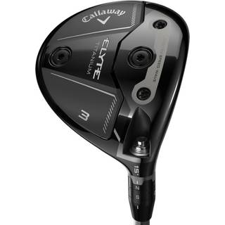 Callaway Elyte Titanium Herre Fairwaykølle - Sort - Højre - 16.5° HL (3 Kølle) - True Temper Project X Denali Charcoal 60 Regular Grafit