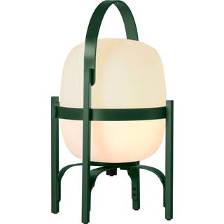 Santa & Cole - Cestita Alubat Portable Bordlampe IP65 English Green