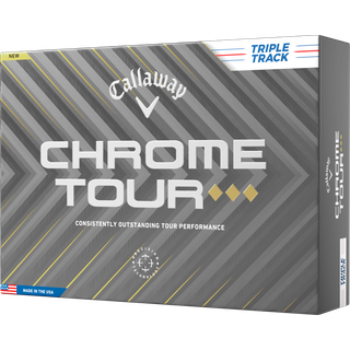 Callaway Chrome Tour Triple Diamond White Triple Track Golfbolde