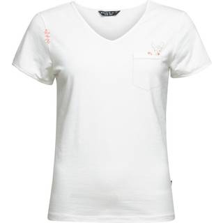 Chillaz Women's Cala Luna T-Shirt T-shirt Damer størrelse 36 farve hvid
