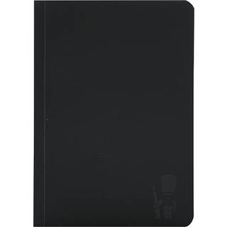 Danpen notesbog A6 - mat sort