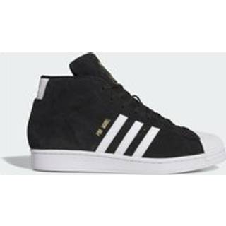 Pro Model Mid sko - Core Black / Cloud White / Gold Metallic - 44