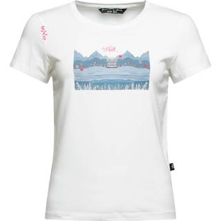 Chillaz Women's Iseo Time To Chill T-Shirt T-shirt Damer størrelse 40 farve hvid