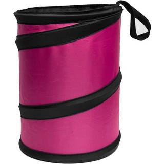 FH Group Automotive Vandt?t b?rbar sammenfoldelig lille papirkurv kan affaldsbeholder passer til de fleste biler SUV'er og lastbiler lyser?de