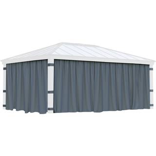 Canopia by Palram gardinsæt til Dallas pavillon, mørkegrå, 6 meter - 4 stk.