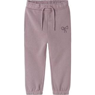Name It Elderberry/bow Sweatpants