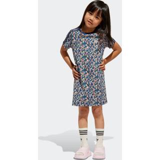 adidas originals adidas originals Blue Blue Floral Liberty London 100% Cotton T-shirt Dress
