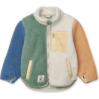 Liewood Peppermint Multi Mix Teddy Fleecejakke Nolan