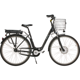 SCO Premium E-Stylish elcykel 7 gear 28" 11,6AH 2025 - sort