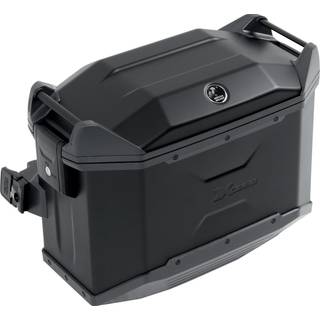 Hepco & Becker Xceed Sidetaske 38 liter aluminium sort sølv