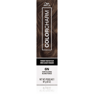 COLORCHARM Permanent Cream Hrfarve 6N Mrkeblond 2 oz.