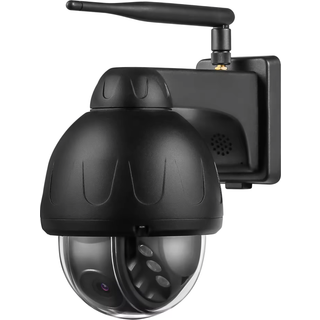 Megapixel 4k PTZ Wi-Fi Metalhus Sort