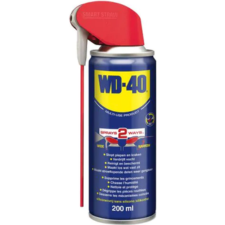 Multispray Rustopløser - WD-40 Smøreolie Med Smart Dyse - 200 ml