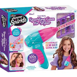 Shimmer n' Sparkle Gem Air Hårstylingsæt