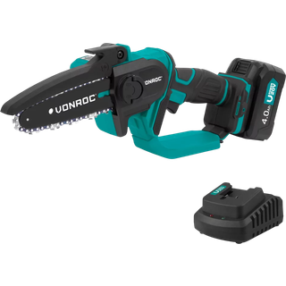 VONROC Kædesav 20V - Mini - 152mm | Inkl. 4.0Ah akku og oplader