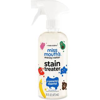 Miss Mouth's Messy Eater Stain Treater Spray - 16oz pletfjerner - Nyfødte og baby essentials - Ingen renseri Fødevarefedt kaffe fra vaskeri under