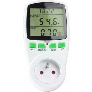 Energimåler 3680W - Digital LCD-display - Elberegner