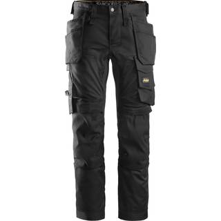 Snickers Workwear 6241 AllroundWork Håndværkerbukser sort, stræk Sort