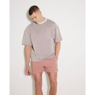River Island River Island Pink Seersucker Swim Shorts