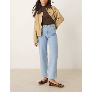 High Rise Barrel Jeans - Denim - 3432