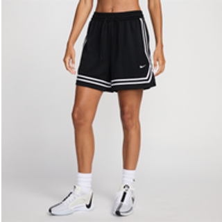Nike Crossover-Dri-FIT-basketballshorts (12,5 cm) til kvinder - sort - L (EU 44-46)