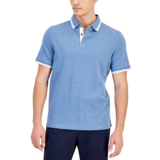 MK Greenwich Cotton Polo Shirt - Grey - Michael Kors