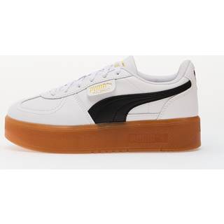 Women&#39;s Puma Palermo Elevata Leather Sneakers, White, Size 37.5, Shoes - Gum - 37.5
