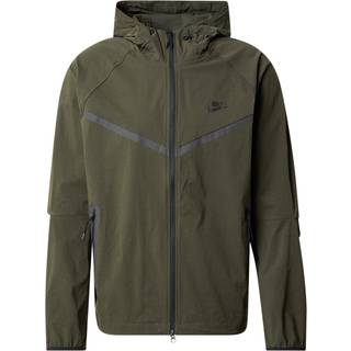 Vævet Nike Tech-jakke til mænd - grøn - XS