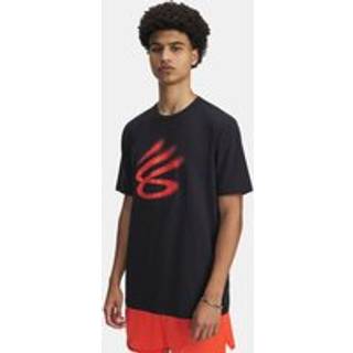 Curry Playable Men's T-Shirt Black / Fire 3XL