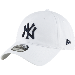 New York Yankees MLB Core Classic White 9TWENTY Adjustable Cap newera adult unisex White newera adult unisex White newera adult unisex White newera ad - Osfm