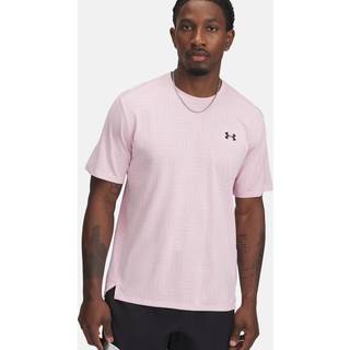 Under Armour Tech™ Vent Geotessa Men's Short Sleeve Prime Pink / Black XL