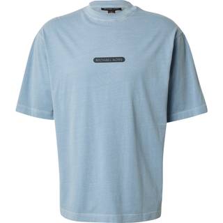 MK Logo Cotton T-Shirt - Blue - Michael Kors