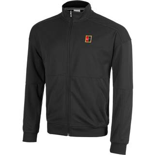 NikeCourt Heritage-tennisjakke til mænd - sort - L