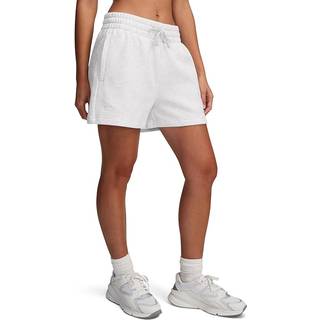 Under Armour Rival Fleece Women's 3.5" Shorts Distant Gray Medium Heather / White L