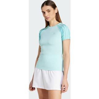 Adicolor 3-Stripes Raglan Slim T-shirt - Semi Flash Aqua - L