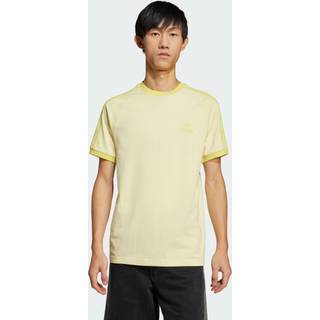 adidas Originals 3 Stripes T Shirt Yellow