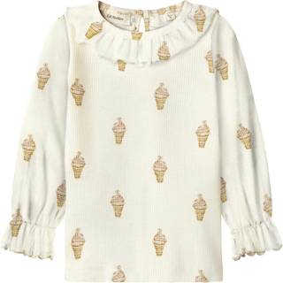 Slim Fit Top Med Lange Ærmer