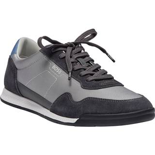 BOSS Titanium Trainers Medium Grey