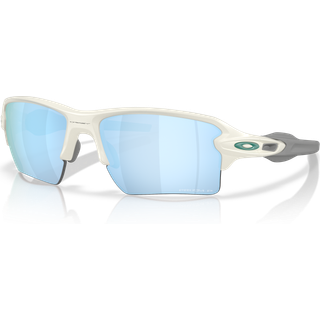 Oakley Mand OO9188 FLAK 2.0 XL 9188K2 Solbriller O_matter Hvid Blå Firkantet Polariseret