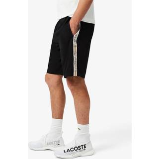 Lacoste Taped Shorts, Black - 5/L